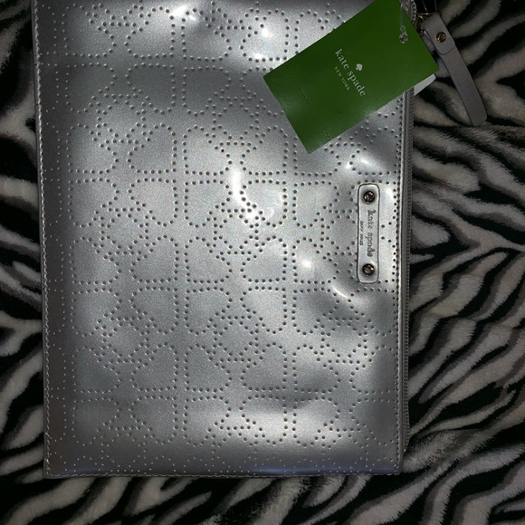 Brand new KATE SPADE large zippered clutch bag - Picture 3 of 5